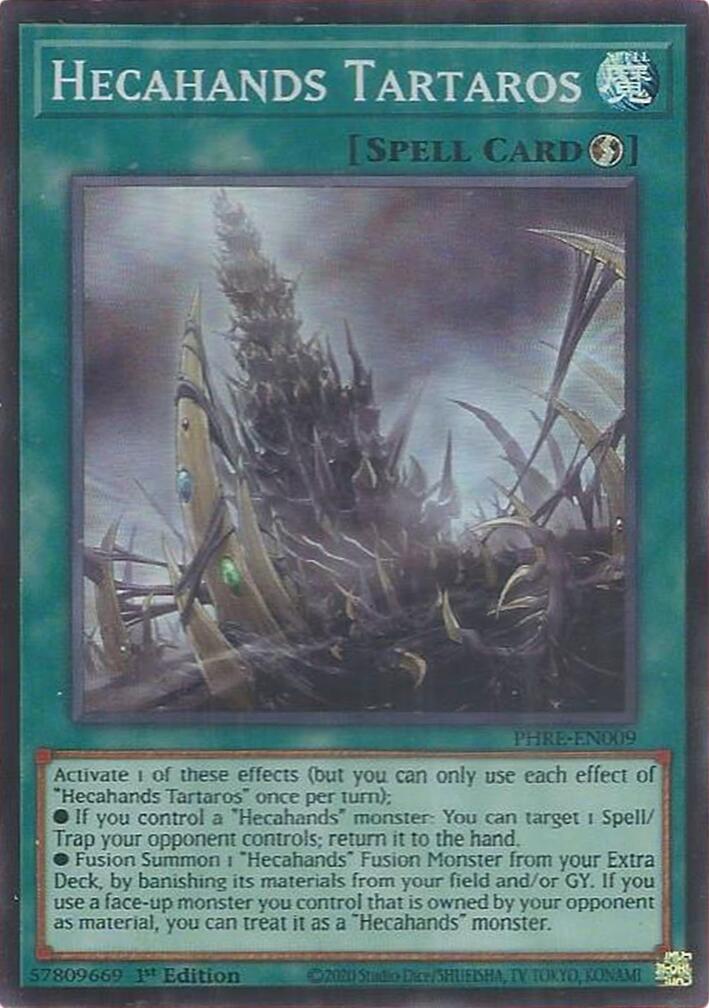 Hecahands Tartaros (Super Rare) [PHRE-EN009] Super Rare | Exor Games Truro