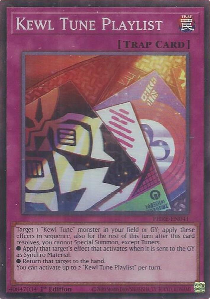 Kewl Tune Playlist (Super Rare) [PHRE-EN041] Super Rare | Exor Games Truro