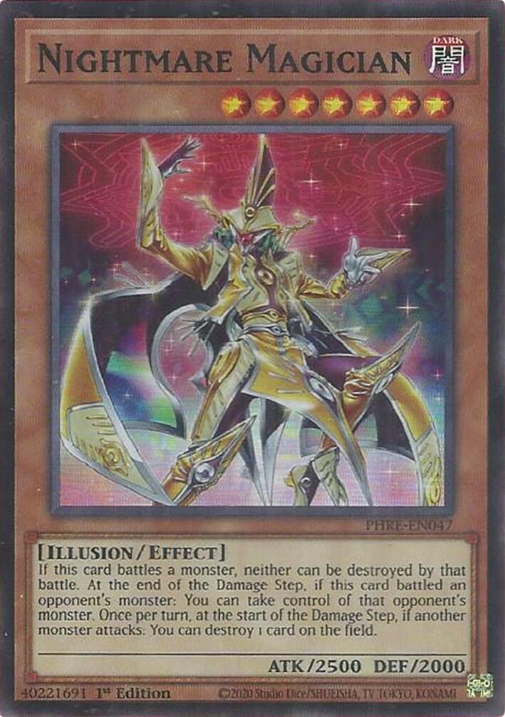 Nightmare Magician (Super Rare) [PHRE-EN047] Super Rare | Exor Games Truro
