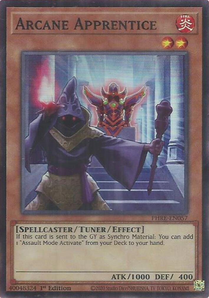 Arcane Apprentice (Super Rare) [PHRE-EN057] Super Rare | Exor Games Truro
