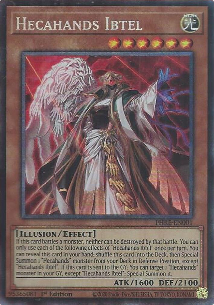 Hecahands Ibtel (CR) [PHRE-EN001] Collector's Rare | Exor Games Truro
