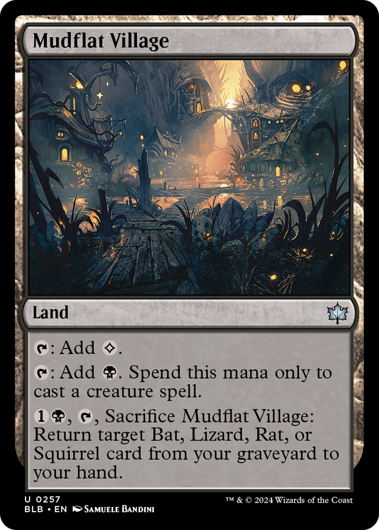 Mudflat Village [Bloomburrow] | Exor Games Truro