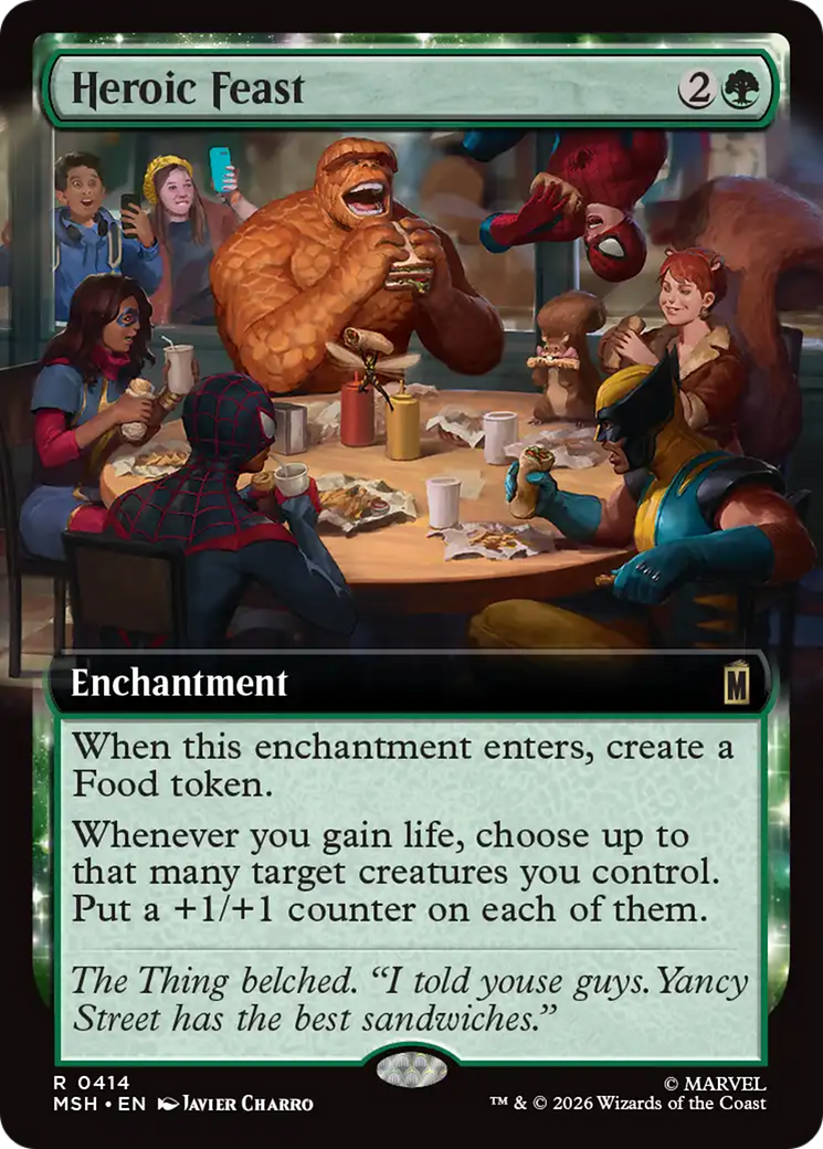 Heroic Feast (Extended Art) [Marvel Super Heroes] | Exor Games Truro