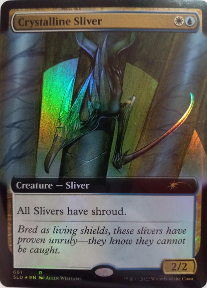 Crystalline Sliver (Extended Art) [Secret Lair Drop Promos] | Exor Games Truro