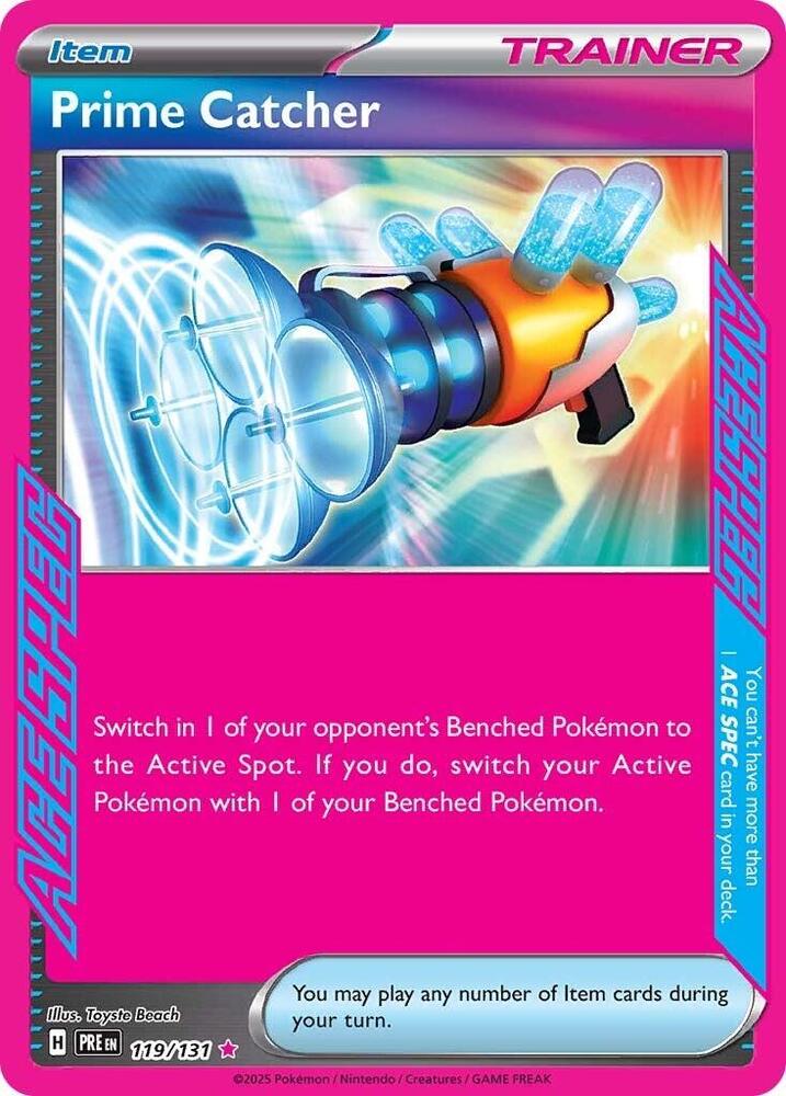 Prime Catcher (119/131) [Scarlet & Violet: Prismatic Evolutions] | Exor Games Truro