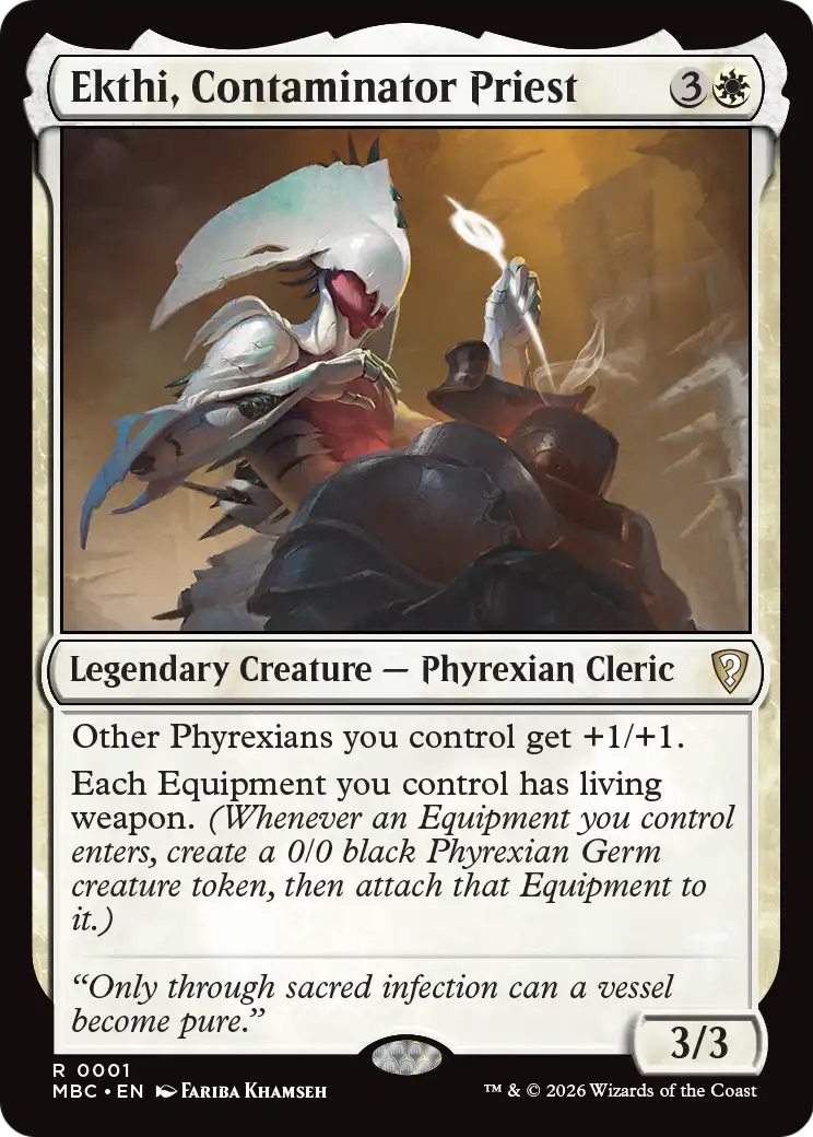 Ekthi, Contaminator Priest [Mystery Booster: Commander Edition] | Exor Games Truro
