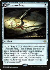 Treasure Map // Treasure Cove [Ixalan Prerelease Promos] | Exor Games Truro