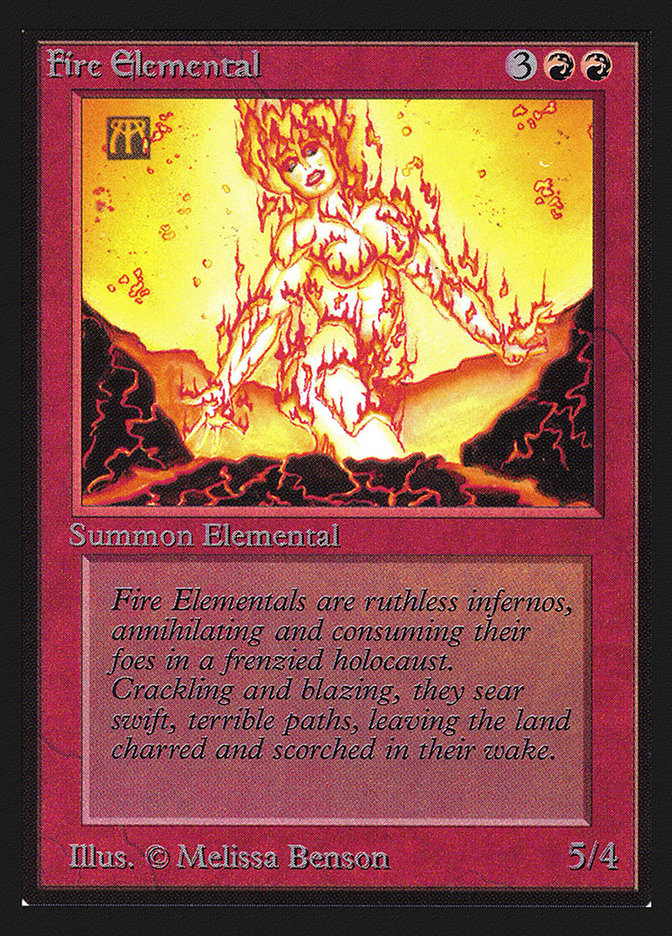 Fire Elemental [International Collectors' Edition] | Exor Games Truro