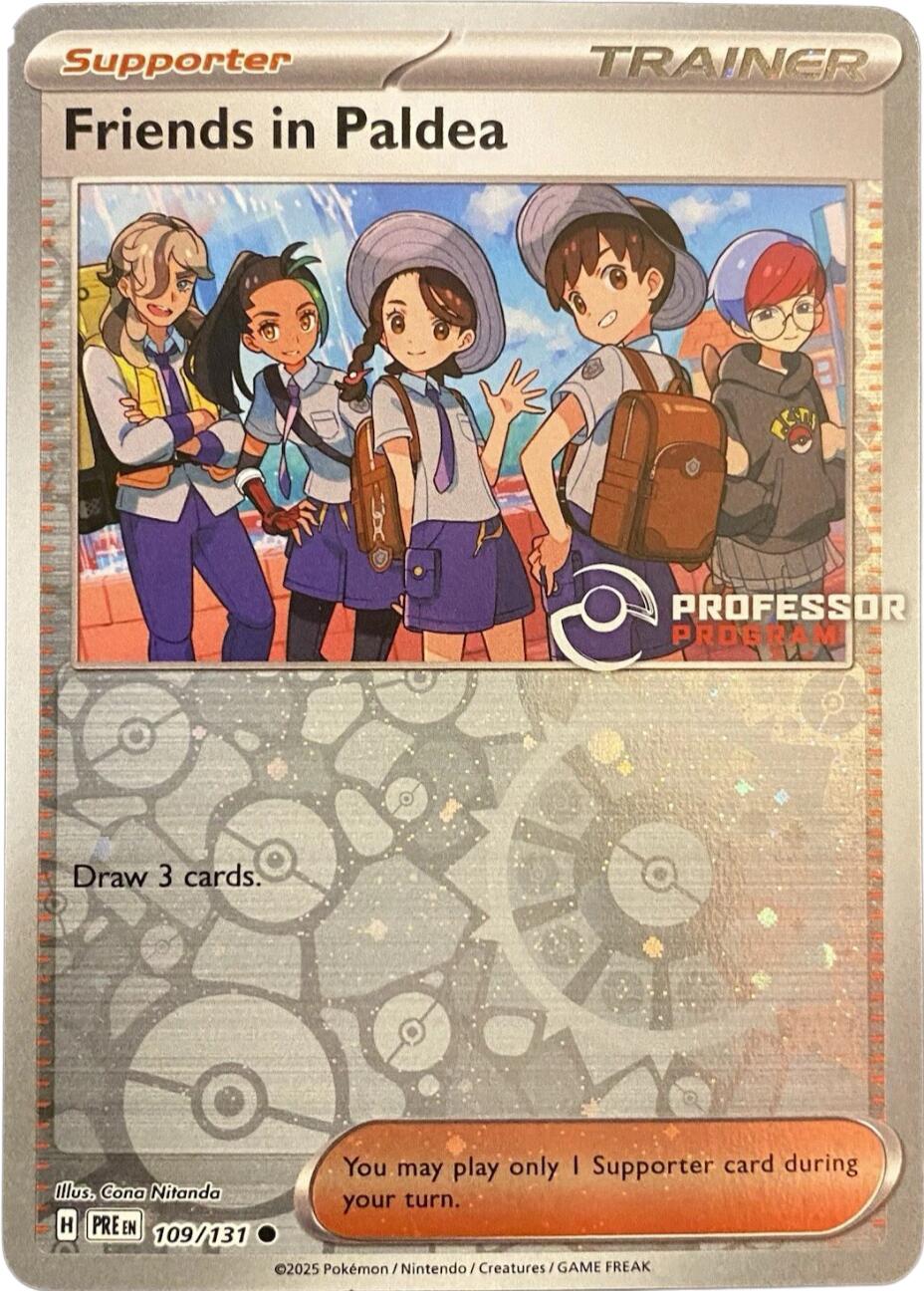 Friends in Paldea (109/131) [Professor Program Promos] | Exor Games Truro