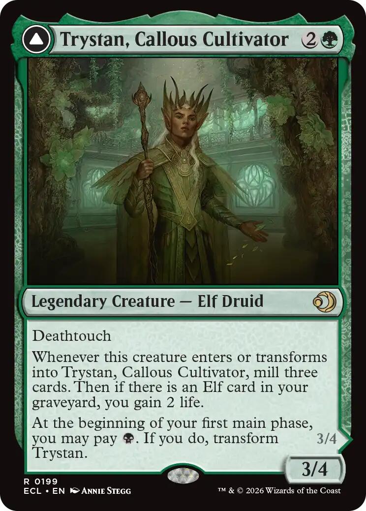 Trystan, Callous Cultivator [Lorwyn Eclipsed] | Exor Games Truro