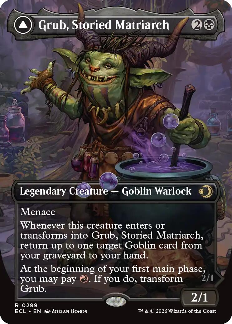 Grub, Storied Matriarch (Borderless) [Lorwyn Eclipsed] | Exor Games Truro