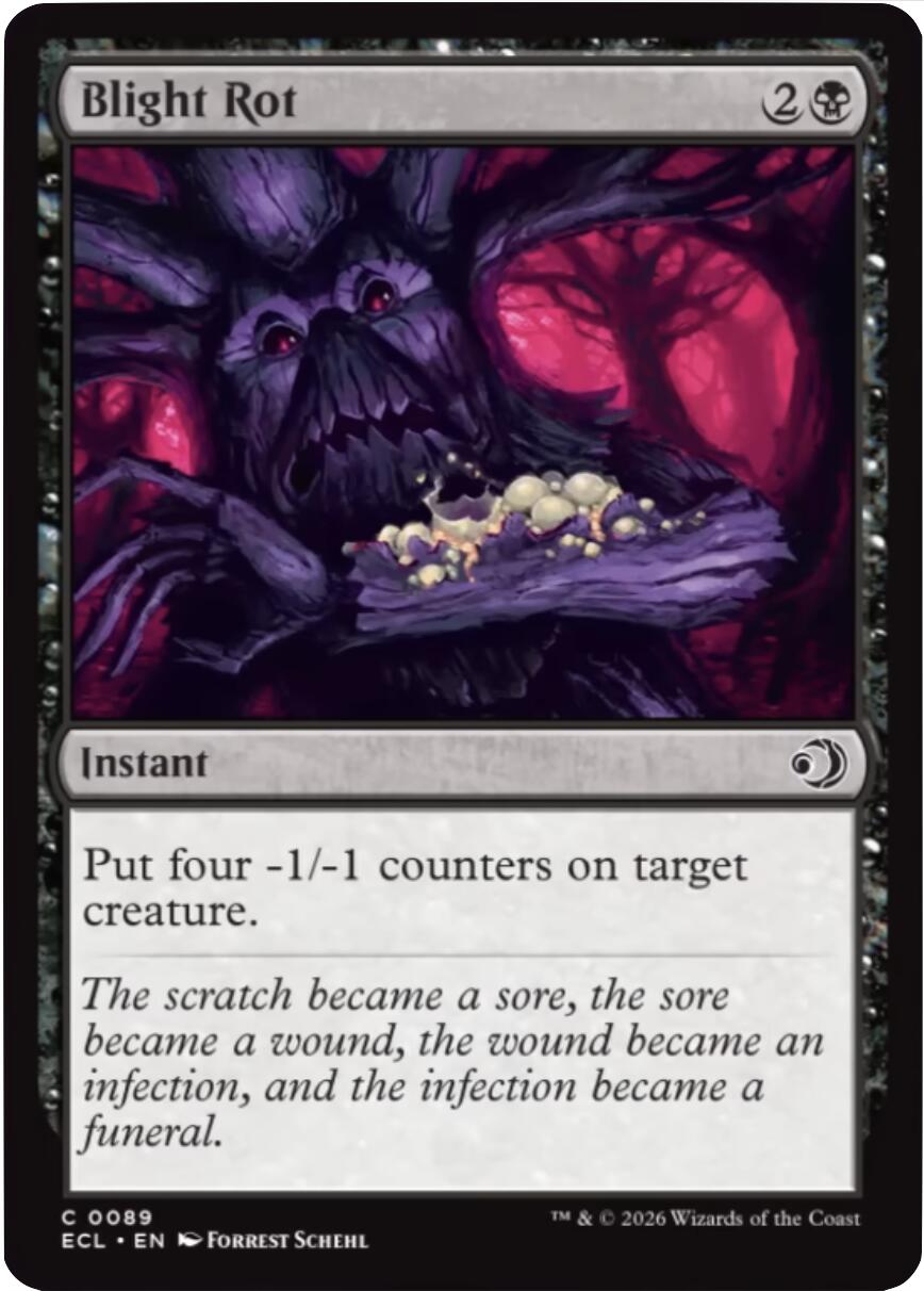 Blight Rot [Lorwyn Eclipsed] | Exor Games Truro