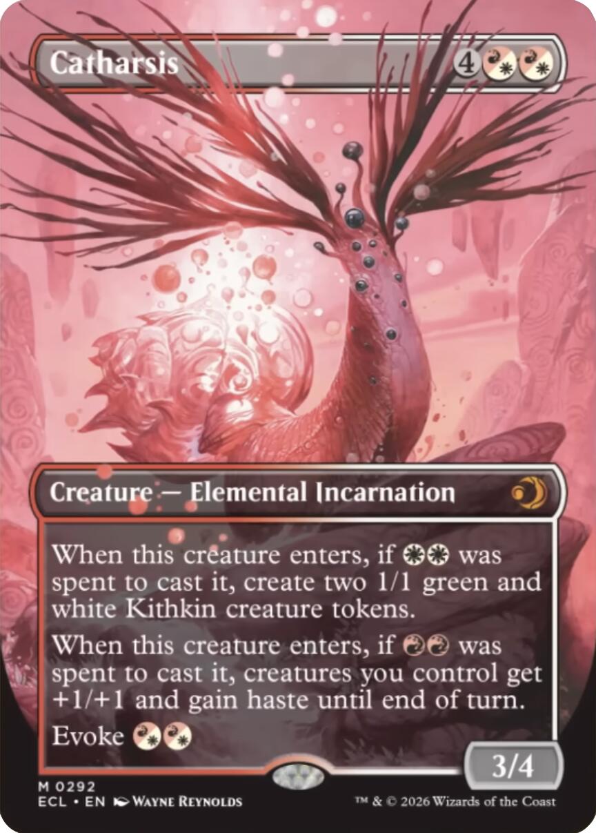 Catharsis (Borderless) [Lorwyn Eclipsed] | Exor Games Truro