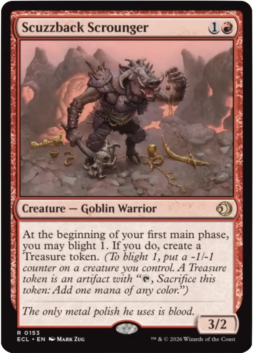 Scuzzback Scrounger [Lorwyn Eclipsed] | Exor Games Truro