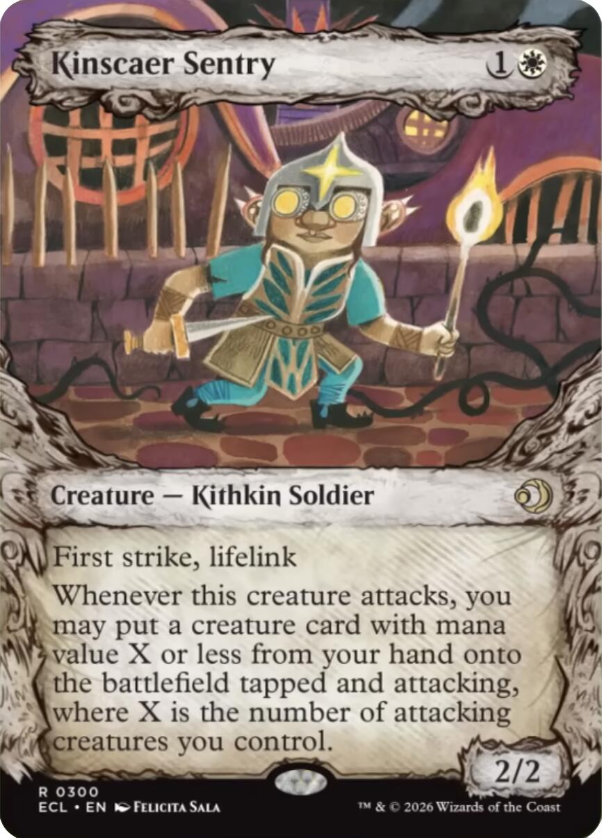 Kinscaer Sentry (Showcase) [Lorwyn Eclipsed] | Exor Games Truro