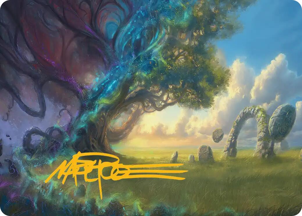 Morningtide's Light Art Card (Gold-Stamped Signature) [Lorwyn Eclipsed Art Series] | Exor Games Truro