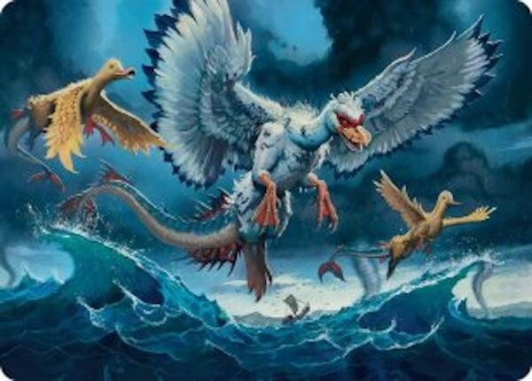 Sunderflock Art Card [Lorwyn Eclipsed Art Series] | Exor Games Truro