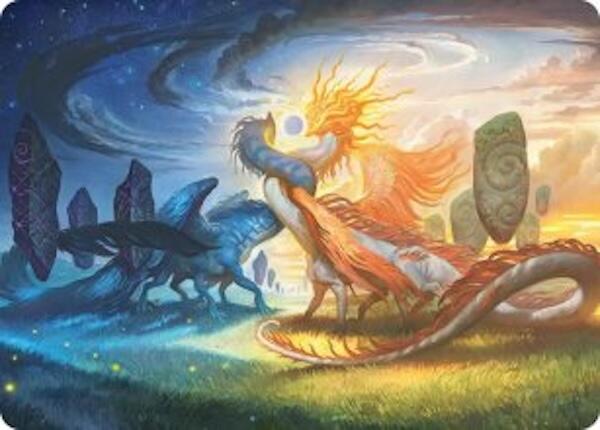 Celestial Reunion Art Card (19/54) [Lorwyn Eclipsed Art Series] | Exor Games Truro