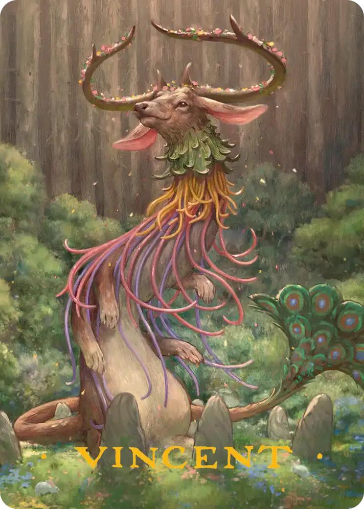 Jubilation Art Card (Gold-Stamped Signature) [Lorwyn Eclipsed Art Series] | Exor Games Truro