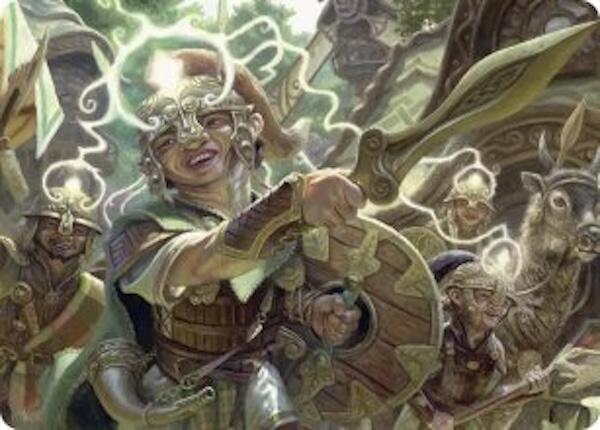 Thoughtweft Lieutenant Art Card [Lorwyn Eclipsed Art Series] | Exor Games Truro