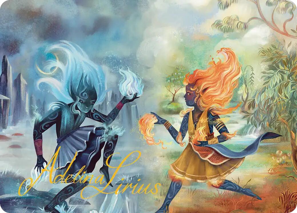 Ashling's Command Art Card (Gold-Stamped Signature) [Lorwyn Eclipsed Art Series] | Exor Games Truro