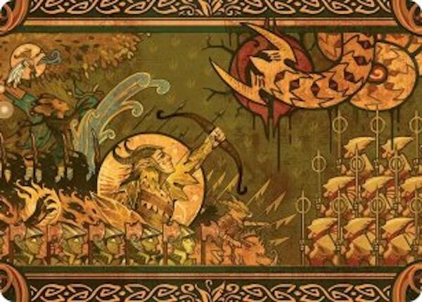 Chronicle of Victory Art Card [Lorwyn Eclipsed Art Series] | Exor Games Truro