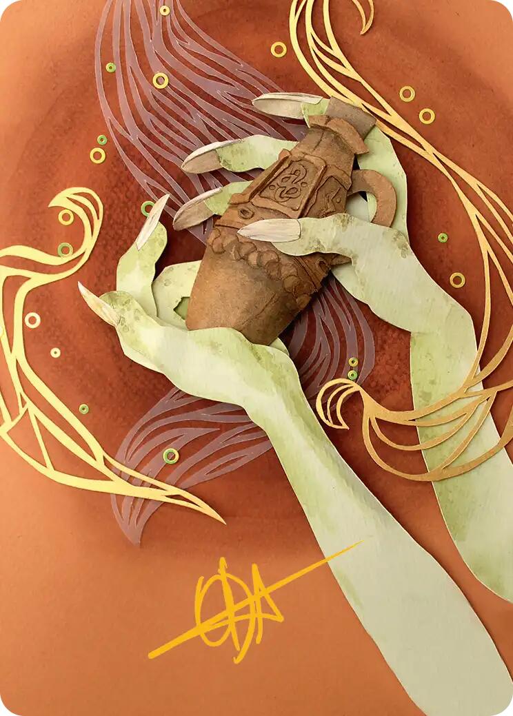 Thousand-Year Elixir Art Card (Gold-Stamped Signature) [Lorwyn Eclipsed Art Series] | Exor Games Truro