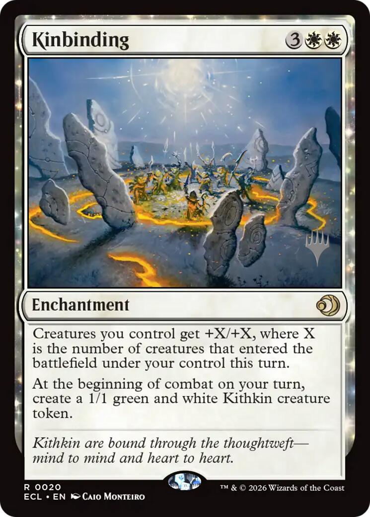 Kinbinding [Lorwyn Eclipsed Promos] | Exor Games Truro