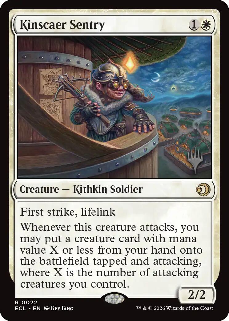 Kinscaer Sentry [Lorwyn Eclipsed Promos] | Exor Games Truro