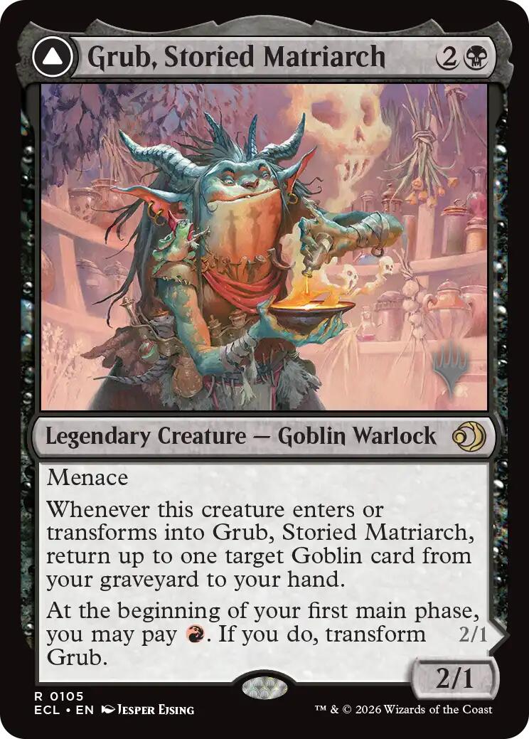 Grub, Storied Matriarch [Lorwyn Eclipsed Promos] | Exor Games Truro
