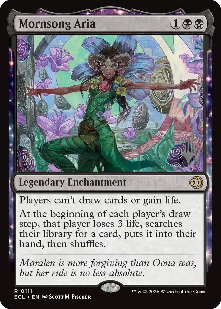 Mornsong Aria [Lorwyn Eclipsed Promos] | Exor Games Truro