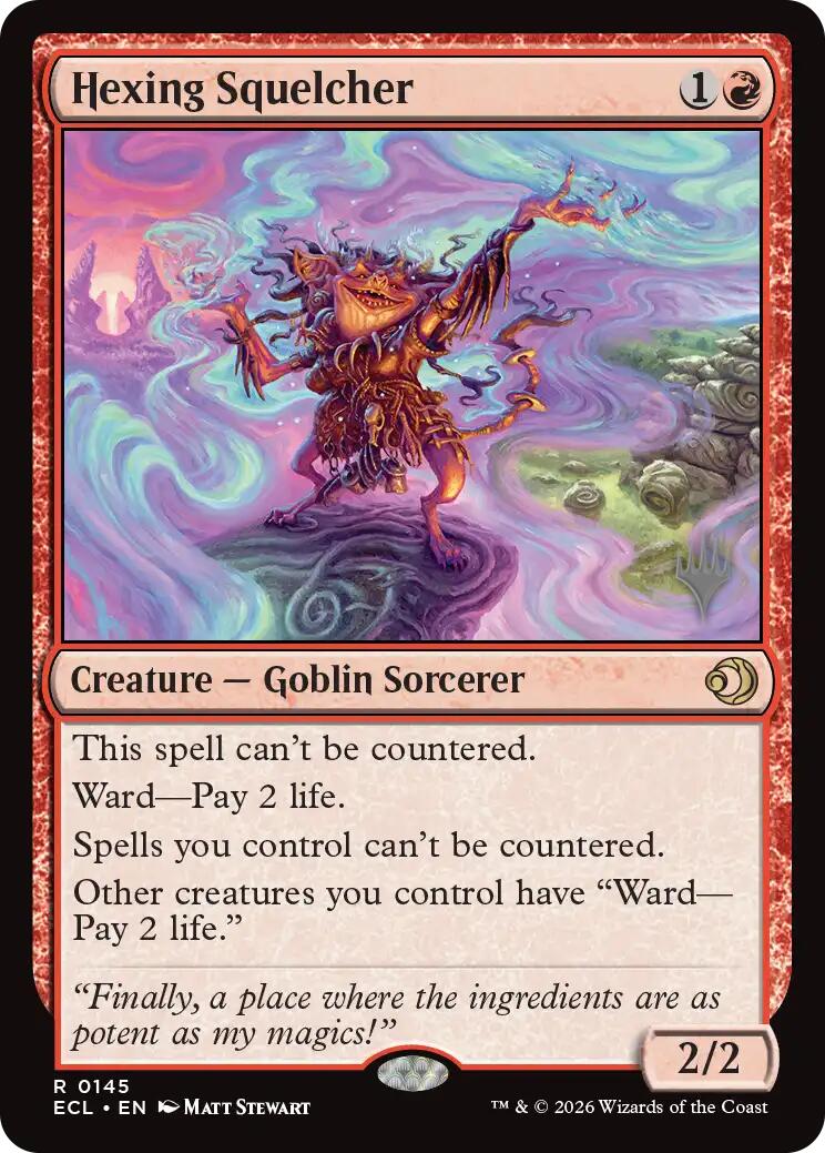 Hexing Squelcher [Lorwyn Eclipsed Promos] | Exor Games Truro