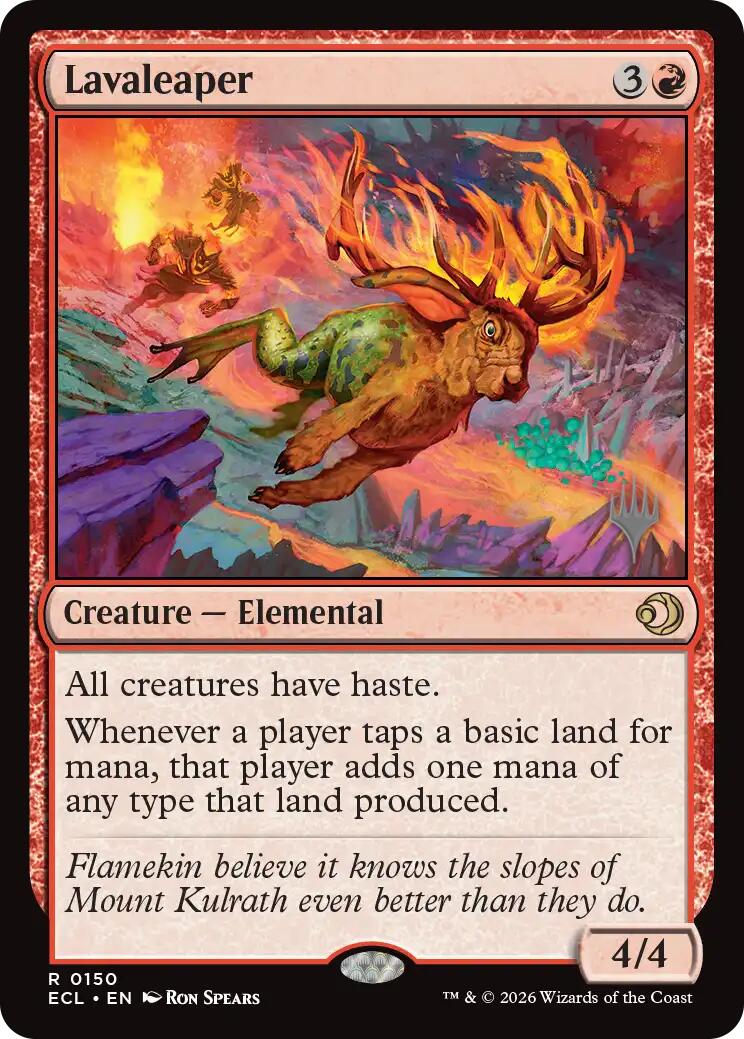 Lavaleaper [Lorwyn Eclipsed Promos] | Exor Games Truro