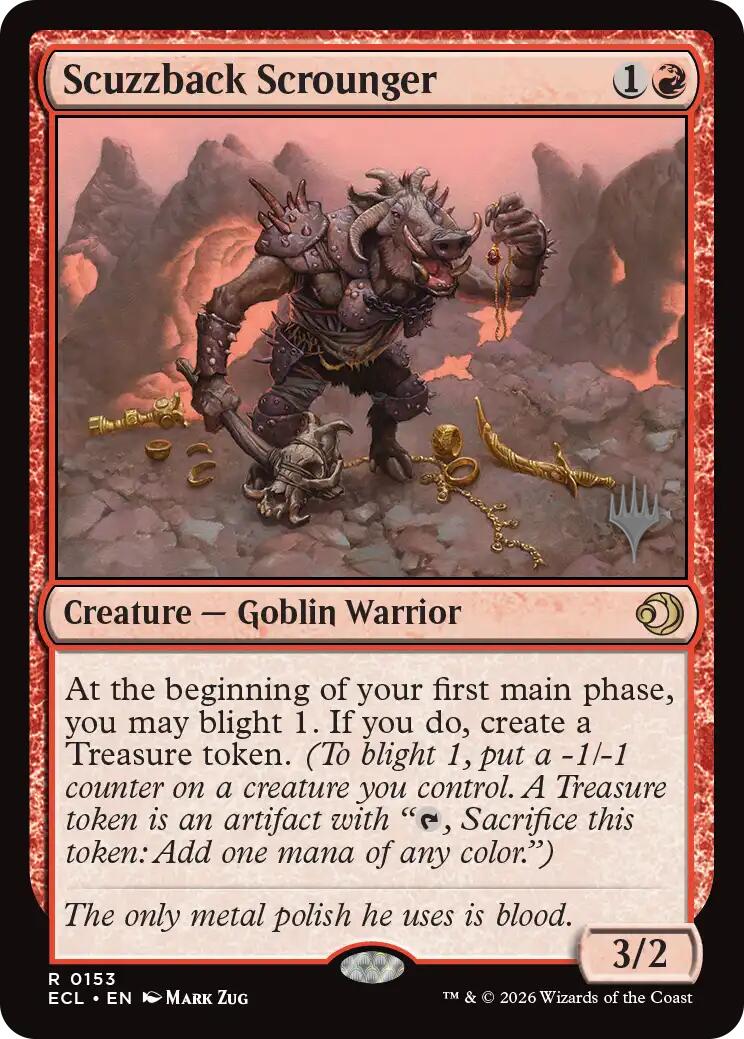 Scuzzback Scrounger [Lorwyn Eclipsed Promos] | Exor Games Truro