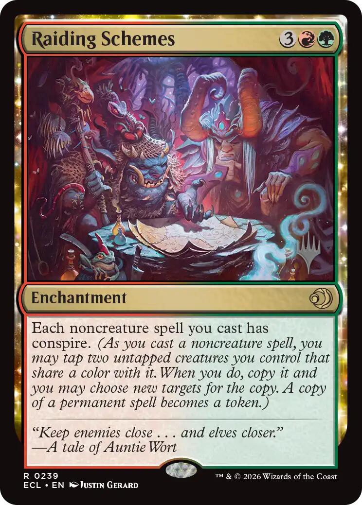 Raiding Schemes [Lorwyn Eclipsed Promos] | Exor Games Truro