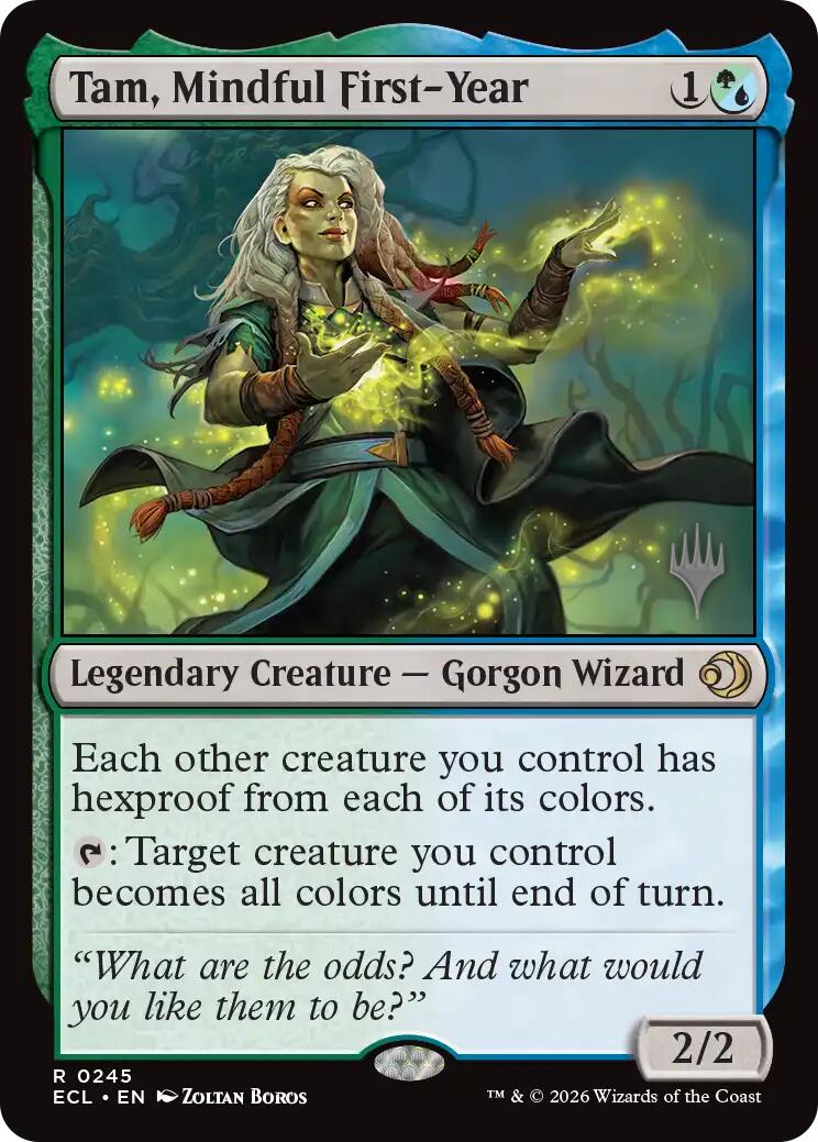 Tam, Mindful First-Year [Lorwyn Eclipsed Promos] | Exor Games Truro