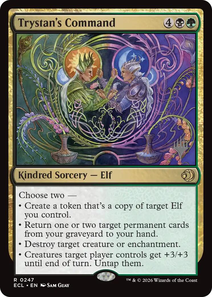 Trystan's Command [Lorwyn Eclipsed Promos] | Exor Games Truro