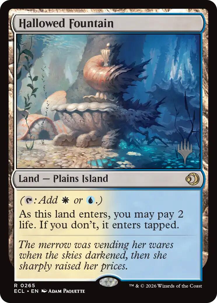 Hallowed Fountain [Lorwyn Eclipsed Promos] | Exor Games Truro