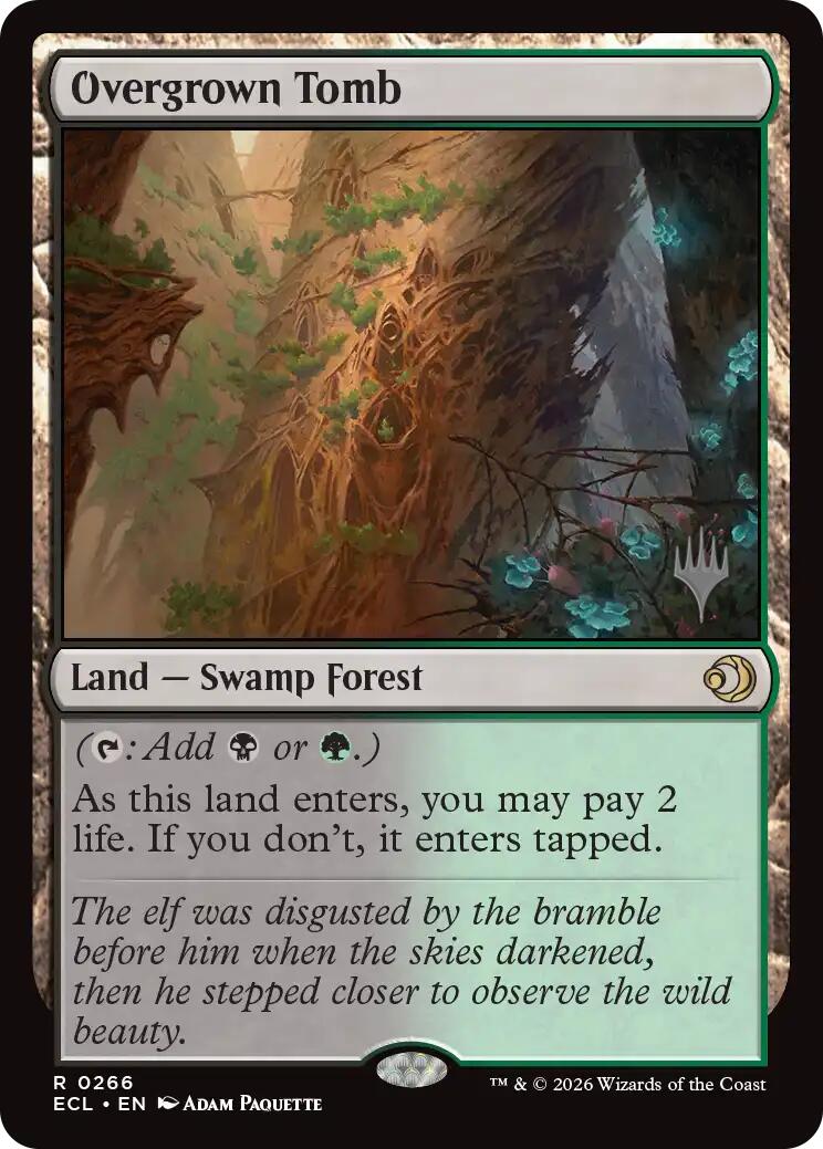 Overgrown Tomb [Lorwyn Eclipsed Promos] | Exor Games Truro