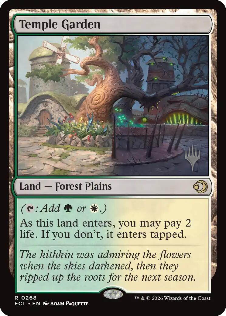 Temple Garden [Lorwyn Eclipsed Promos] | Exor Games Truro