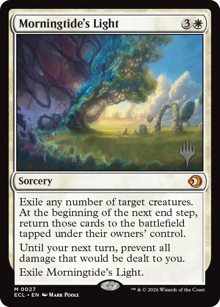 Morningtide's Light [Lorwyn Eclipsed Promos] | Exor Games Truro