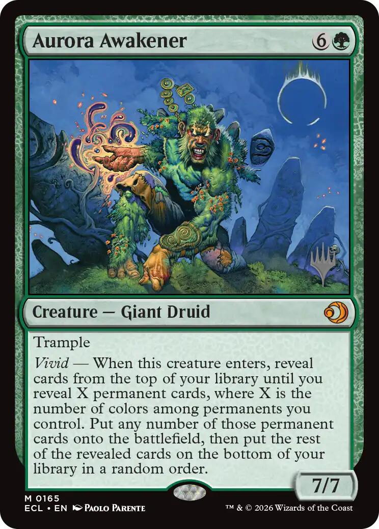 Aurora Awakener [Lorwyn Eclipsed Promos] | Exor Games Truro