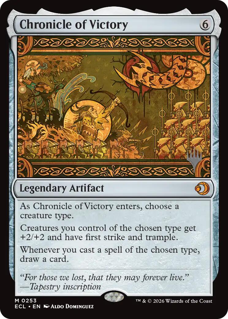 Chronicle of Victory [Lorwyn Eclipsed Promos] | Exor Games Truro