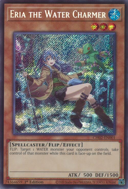 Eria the Water Charmer [CH02-EN001] Secret Rare | Exor Games Truro