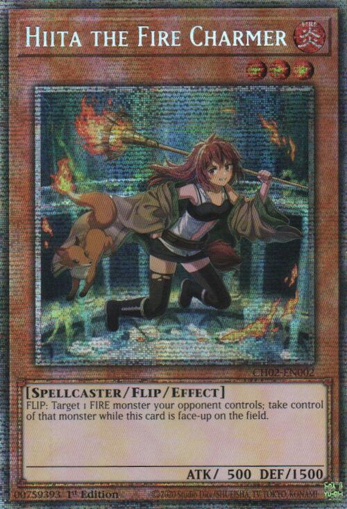 Hiita the Fire Charmer (Starlight Rare) [CH02-EN002] Starlight Rare | Exor Games Truro
