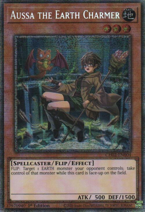 Aussa the Earth Charmer (Starlight Rare) [CH02-EN004] Starlight Rare | Exor Games Truro