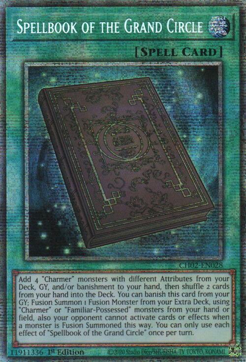 Spellbook of the Grand Circle (Starlight Rare) [CH02-EN028] Starlight Rare | Exor Games Truro
