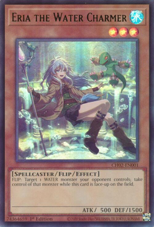 Eria the Water Charmer (Ultra Rare) [CH02-EN001] Ultra Rare | Exor Games Truro