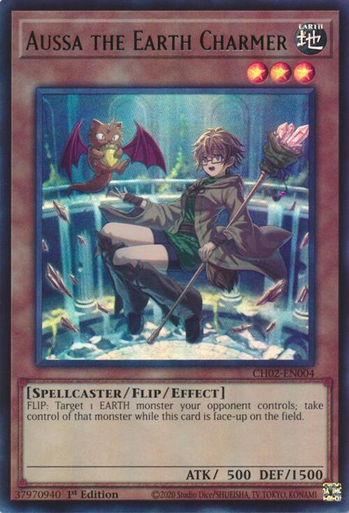 Aussa the Earth Charmer (Ultra Rare) [CH02-EN004] Ultra Rare | Exor Games Truro