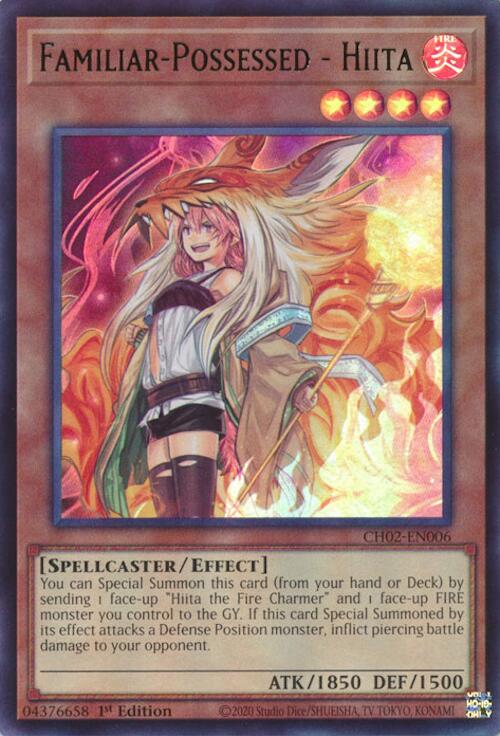 Familiar-Possessed - Hiita [CH02-EN006] Ultra Rare | Exor Games Truro